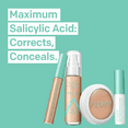 thumbnail image 5 of Almay Clear Complexion Makeup, Hypoallergenic, Cruelty Free, Fragrance Free, Dermatologist Tested Foundation, with Salicylic Acid, 1.0 oz - Ivory, 5 of 8