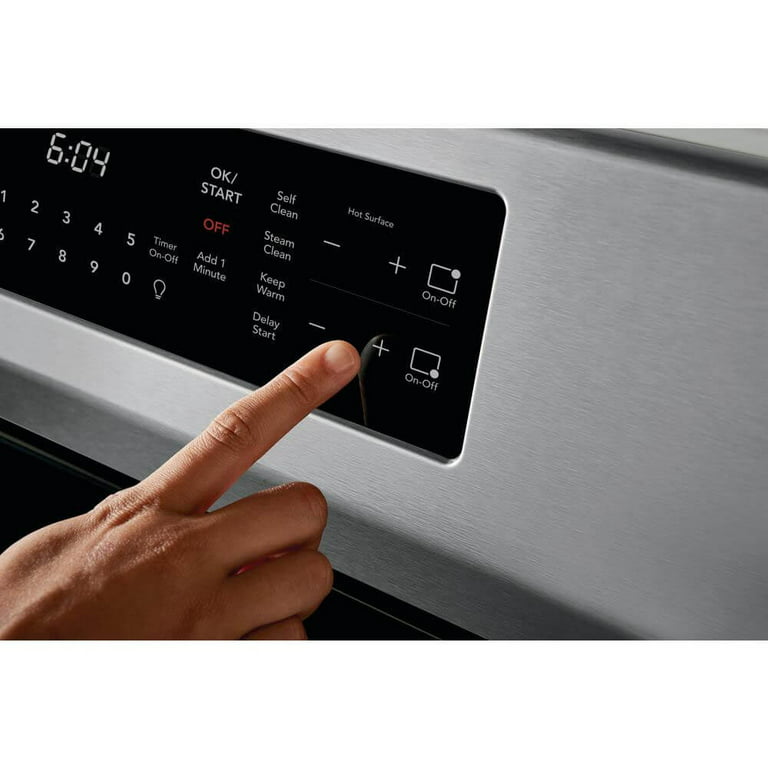 LG 30-in Self-cleaning Air Fry Fingerprint-resistant Convection