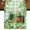 Green LightGreen, variant on Table Runners 70 Inches Long Dress Scarves, St. Patrick's Day Farmhouse Coffee/Dining/Kitchen Table Decor, Holiday Table Runner, Shamrocks Green Boots Bools Farm Plaid 13x70 Inch
