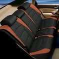 thumbnail image 3 of Ultra Comfort High Grade Leather Seat Covers For Car Truck SUV Van - Rear Set, 3 of 3