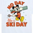 thumbnail image 3 of Disney - No Day Like A Ski Day - Toddler & Youth Short Sleeve Graphic T-Shirt, 3 of 5