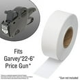 thumbnail image 2 of 2212 White Pricing Labels for Garvey 22-6 / 22-7 / 22-8 Price Gun - 90 Rolls, 110,000 Pricemarking Labels, 2 of 6
