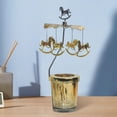 thumbnail image 4 of Portas giratorio  votiva soporte de té hogar Caballo Gloria Portavelas giratorio, 4 of 7