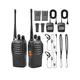 thumbnail image 1 of Radios Walkie-talkie Portátil Recargable Con Manos Libres color negro, 1 of 4