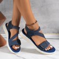 thumbnail image 5 of MKLEKYY Sandalias Planas para Mujer para Exteriores, Diseño deportivo Con Cierre de Velcro para Primavera, Verano y Otoño, Ideales para Combinar Con Jeans., 5 of 5