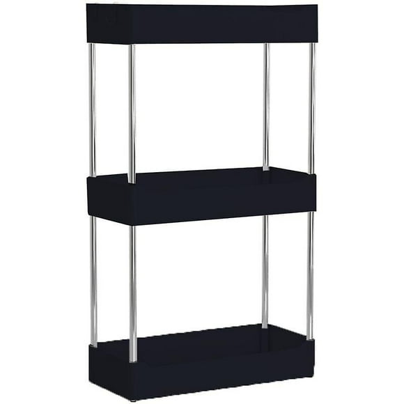 Bathroom counter organizer, bathroom counter organizer, floor stand, black style 2