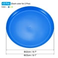 thumbnail image 2 of Flying Disc 9 Inch 65 Gram Sport Training Disk, White Blue Green Yellow, 8 Pack, 2 of 6