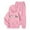 X#517Pink941, variant on CAIVO Child Girls Letter Print Tracksuit Warm Winter Outfit Sets With Zippered Sweatsuit Long Sleeve Tops Pants Hoodie And Jogger Pants Soft Cozy Casual Athletic Wear Toddler Kids 11-12 Years