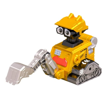 Toys 50% Off Clearance!Tarmeek Toy Cars for 3 4 5 6 7 Year Old Boys,Children's Fall Resistant Press Engineering Team Suit Small Sliding Toy Car Backward Excavator Robot,Birthday Gifts for Kids