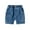 Dark Blue, variant on WOLLED Kids Toddler Boys Jeans Shorts 1-6 T Baby Elastic Denim Shorts Toddler Casual Pants