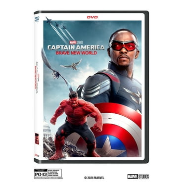 Captain America: Brave New World (DVD) Disney, Action/Adventure