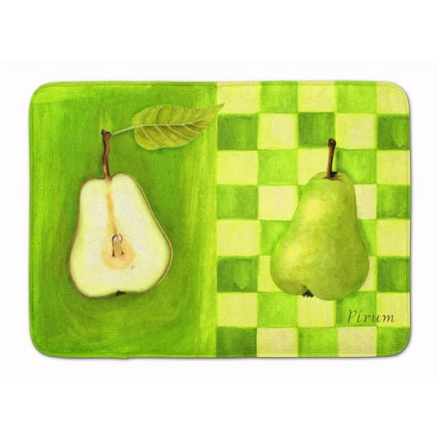 Carolines Treasures WHW0121RUG Pear by Ute Nuhn Machine Washable Memory Foam Mat