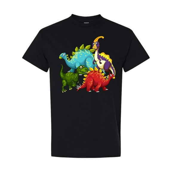 Inktastic Cute Dinosaurs T-Shirt