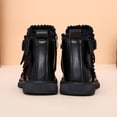 thumbnail image 6 of Toddler Girls Fall Winter Fashion Boots Casual Side Zipper Girls Shoes, 6 of 6