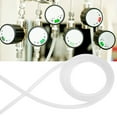 thumbnail image 2 of POCREATION 4-8Bar Silicone Tube, Peristaltic Pump Silicone Pipe, For Food Processing Bioengineering 1 Meters High Transparency, 2 of 7