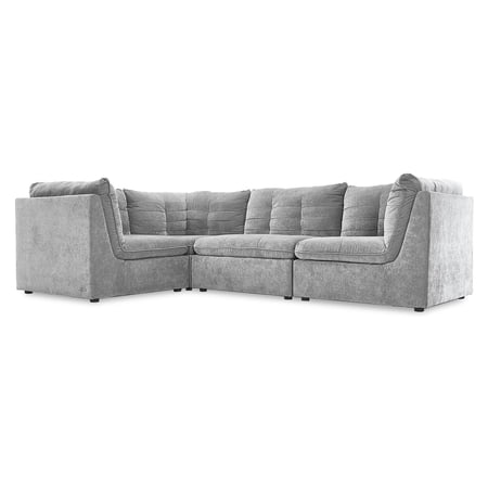 Weber 4-Piece Modular Sectional - Granite | Walmart Canada