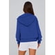 thumbnail image 2 of PRETTYGARDEN Sudadera con Capucha para Mujer con Cierre y Forro Polar Azul M, 2 of 8