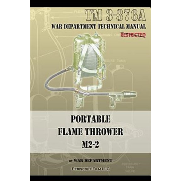 Pre-Owned Portable Flame Thrower M2-2 (Paperback)