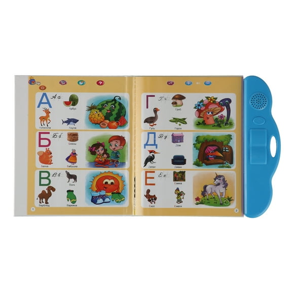Russian Learning Machine, Electronic Sound Book Educational Learning Interactive Toy For Kids Boys And Girls
