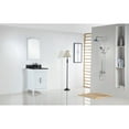 thumbnail image 2 of Bellaterra Home 30 in. Single sink vanity with white carrara top, 2 of 12