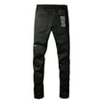 thumbnail image 3 of New Ksubi Men's Jeans 2025 High Quality Streetwear Slim Fit Stretch Jeans Baggy Ripped Straight Skinny Denim Pants, 3 of 9
