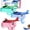 3pcs, variant on Yippzo Cute Dinosaur Airplane Launcher Toy, 8'' Foam Glider Plane Flying Toys, Fun Outdoor Flying Catapult, Easy to Launch Foam Aircraft, Party Favors