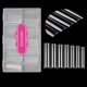 thumbnail image 1 of Tips para uñas SITELENABY 3XL No C Curve Square, 504 unidades, transparentes, 1 of 7