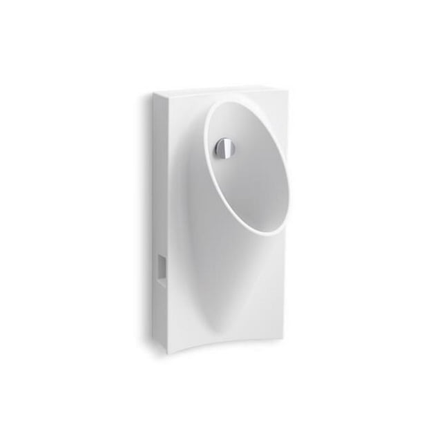 Kohler K-5244-ER-0 Steward Hybrid Urinal with Rear Supply - White