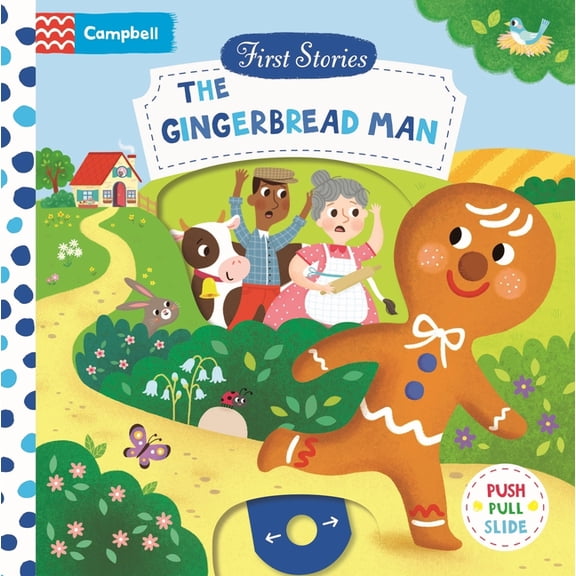 The Gingerbread Man: A Push, Pull, Slide Book, (Board Book)