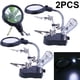 thumbnail image 4 of Lupa de Escritorio Cgtredaw para Soldadura Soporte LED 2 Uds, 4 of 5