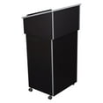 thumbnail image 2 of Oklahoma Sound Tabletop Lectern With Av Cart Lectern Base, Black With Charcoal Trim, 2 of 7