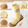 thumbnail image 3 of 8 Pairs Kids Toddlers Boys Girls Merino Wool Hiking Athletic Thermal Warm Winter Socks, 3 of 7
