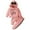 Pink, variant on Futezty Toddler Boys Girls Clothes Fall Winter Outfit Sets, Baby Outfits Long Sleeve Crew Neck Hooded Drawstring Pants 6M 1T 2T 3T 4T 5T 2-Pieces Set Hoodie Top Jeans