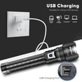 thumbnail image 6 of XHP90.2 Powerful LED Flashlight with 5 Modes Adujustable Focus Waterproof Rechargeable Flaslights for Outdoor Camping, 6 of 13