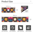 thumbnail image 3 of Yayeee Faucet Mat for Kitchen Sink 14.7" Diatomite Long Splash Guard Pad, Futuristic Circles, 3 of 7