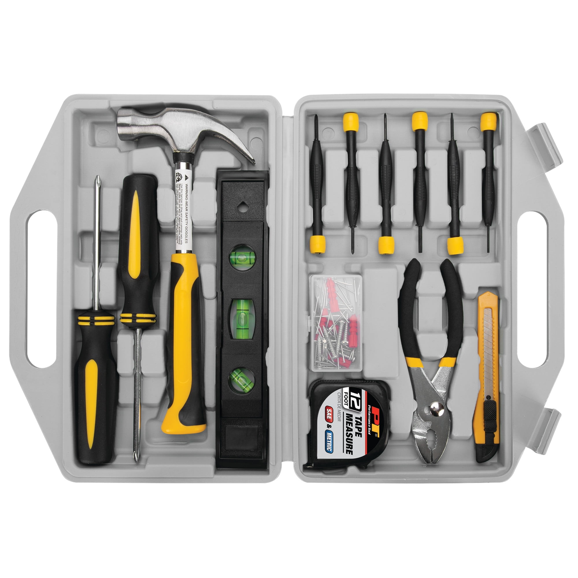 Performance Tool W1543 75-Piece Homeowners Tool Set