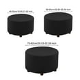 thumbnail image 3 of Multifunction Living Room Home Round Ottoman Slipcover Footstool or Cover, 3 of 4