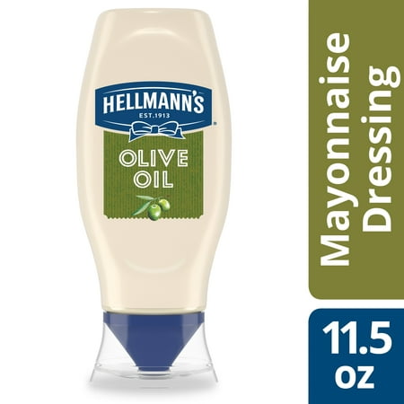 UPC 048001370715 product image for Hellmann's Mayonnaise Dressing for Delicious Sandwiches with Olive Oil Squeeze M | upcitemdb.com
