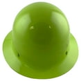 thumbnail image 3 of MSA Skullgard Full Brim Hard Hat with FasTrac III Ratchet Suspension - Lime, 3 of 5