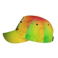 thumbnail image 5 of Unisex Running Goofy Colorful Adjustable Sports Dad Hat Trucker Baseball Cap For Running Outdoor Travel, 5 of 5