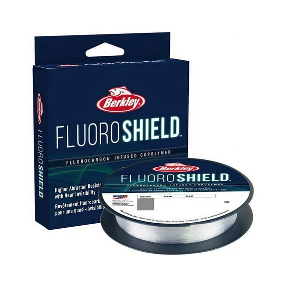 Berkley FluoroShield™ Fishing Line, Clear, 15 lb Test Strength, 300 yd