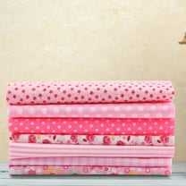 FAGINEY 3 Types 7pcs 50*50cm Cotton Fabric DIY Assorted Squares Pre-Cut Bedding Suite Quarters Bundle, Pre-Cut Bedding Suite, Pre-Cut Cotton Fabric Bedding