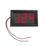 Hottest DC4.5V-30.0V 0.56in 2 Wire LED Digital Voltmeter Voltage Meter Car Volt Tester red