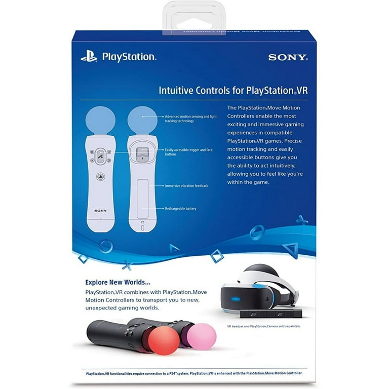 Sony - Move motion controller - wireless (pack of 2) - for Sony