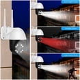 thumbnail image 2 of Cámara IP PTZ de 3MP para exteriores, videovigilancia de seguridad inalámbrica, Audio bidireccional, 1080P, HD, con Zoom Digital de 2MP y 4X, Wifi, 2 of 3
