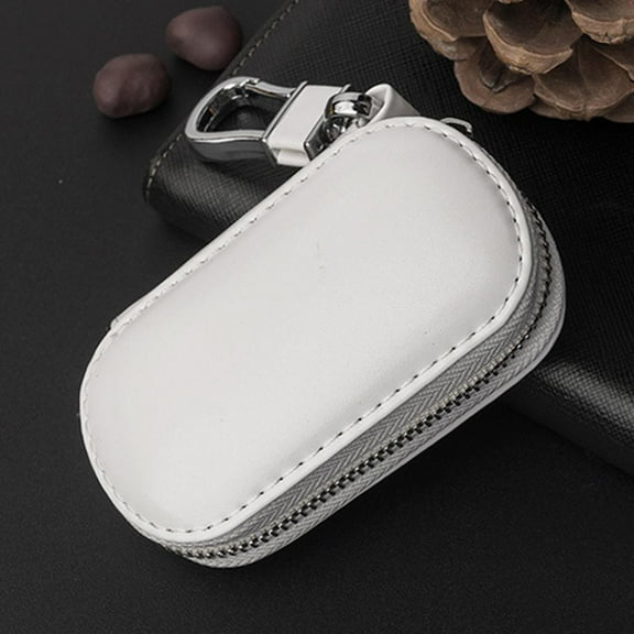 QHUDLV Car Key Fob Case,Faraday Keyless Entry Guard Cage, Protective Pouch for Security