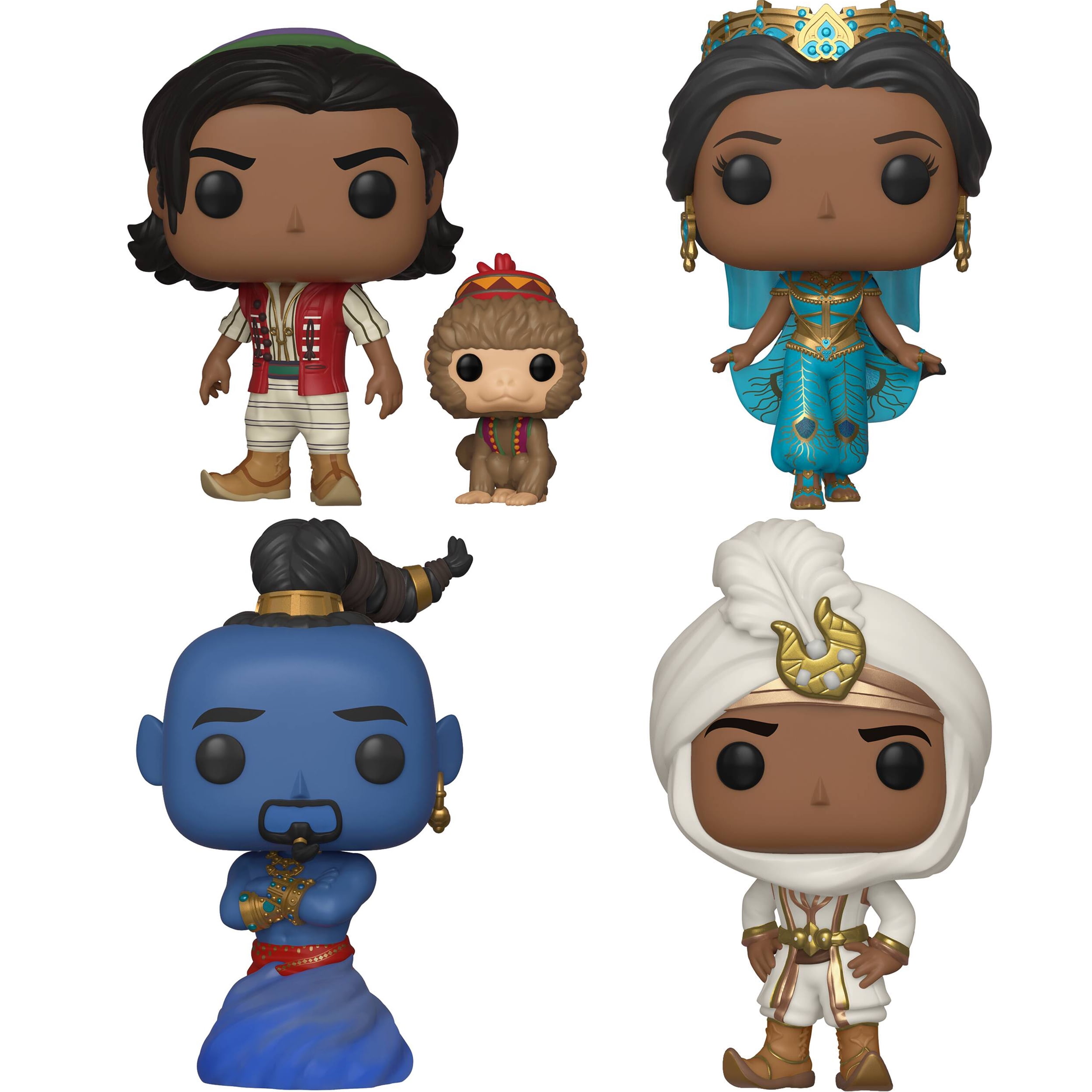 Funko POP! Disney Aladdin Collectors Set Aladdin of Agrabah w/ Abu