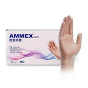 100pcs/set Disposable Gloves Medical Examination Soft Flexible Gloves S