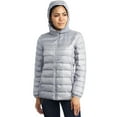 thumbnail image 5 of AlpineSwiss Womens Hooded Down Alternative Puffer Jacket Warm Light Bubble Coat, 5 of 8