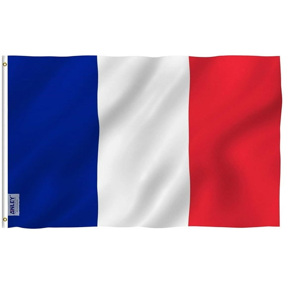 ANLEY 3x5 Foot France Flag - French National Flags Polyester